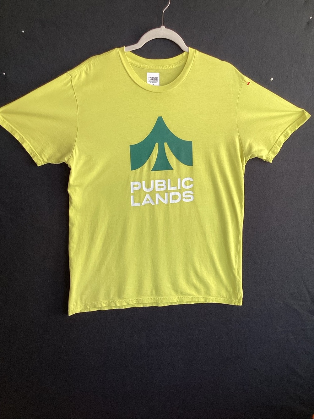 Public lands all gender t shirt made in USA